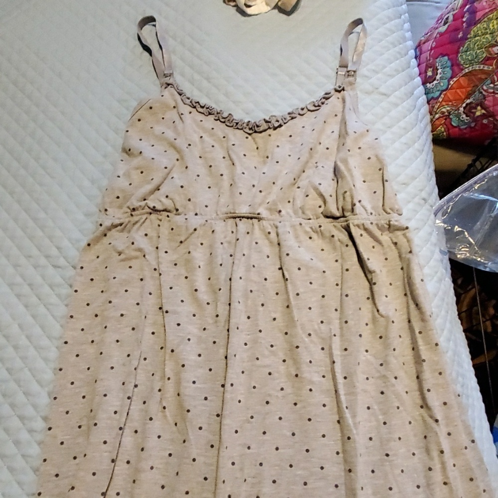 Nursing gown and robe